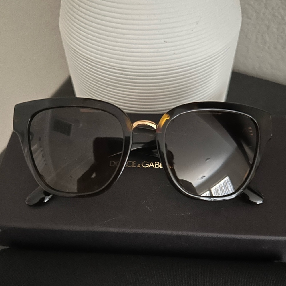 Dolce and Gabbana Crossed Sunglasses